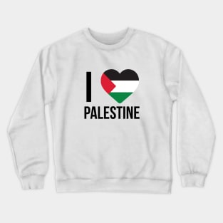I Love Palestine Crewneck Sweatshirt